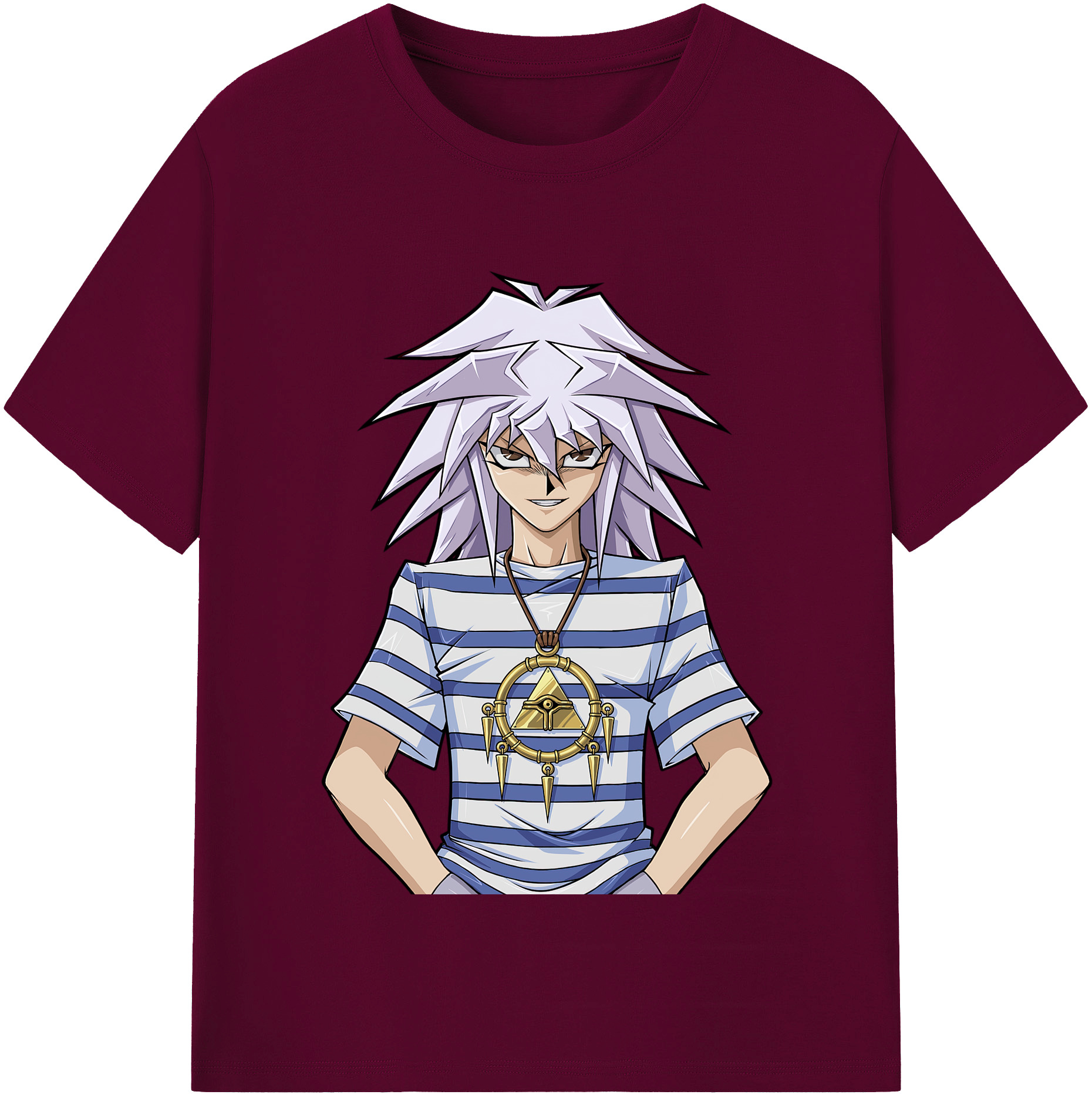 （画像用） 遊☆戯☆王 Yu-Gi-Oh! レディースカジュアルプリントTシャツ（綿100％）